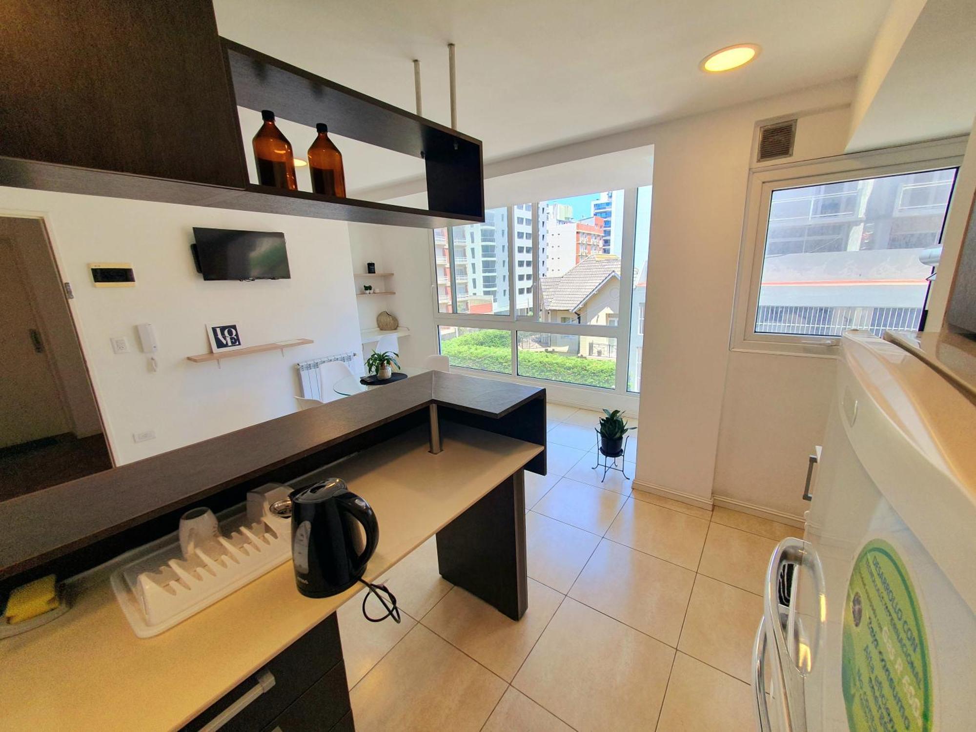 Апартаменты La Perla Moderno 2 Amb A 100 Mts Del Mar Мар-дель-Плата Экстерьер фото